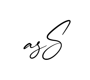 As S creative signature style in English