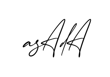 Asad A creative signature style in English