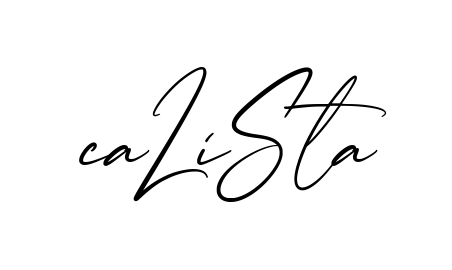 Calista creative signature style in English
