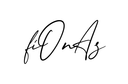 Fiona S creative signature style in English