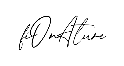 Fiona Signature creative signature style in English