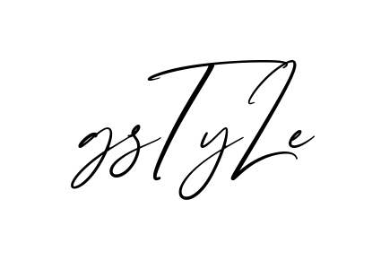 G Style creative signature style in English