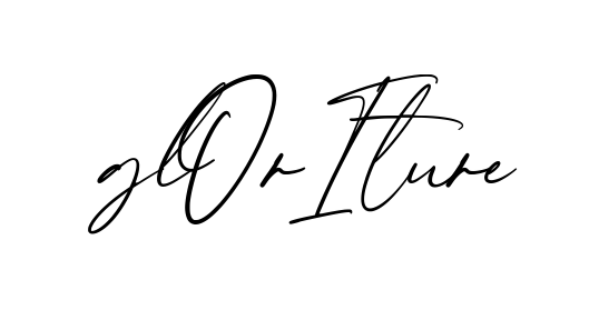 Gloriana Signature creative signature style in English