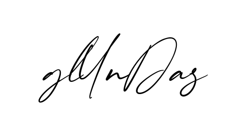 Glynda S creative signature style in English