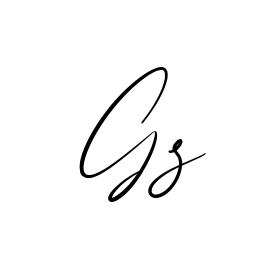 Gs creative signature style in English