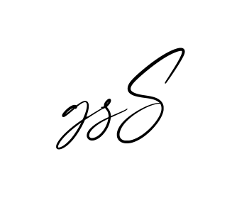 Gs S creative signature style in English