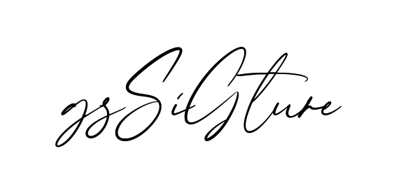 Gs Signature creative signature style in English