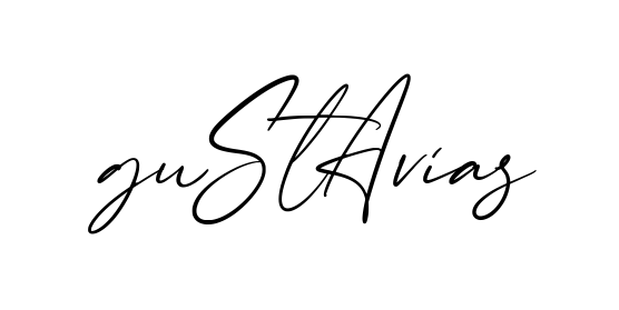Gustavia S creative signature style in English
