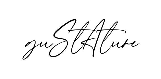 Gustavia Signature creative signature style in English