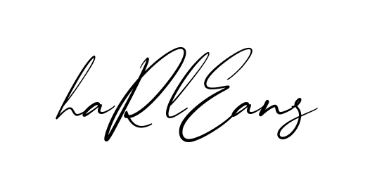 Harlean S creative signature style in English