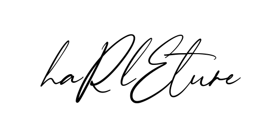 Harlean Signature creative signature style in English