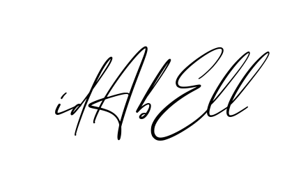 Idabell creative signature style in English