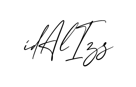 Idaliz S creative signature style in English