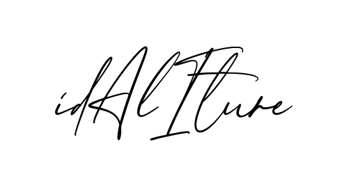 Idaliz Signature creative signature style in English