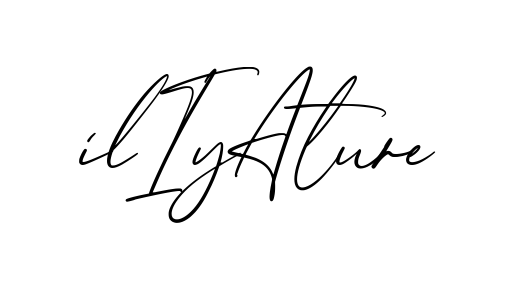 Iliyah Signature creative signature style in English