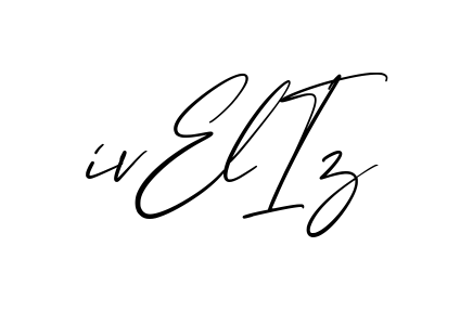 Iveliz creative signature style in English