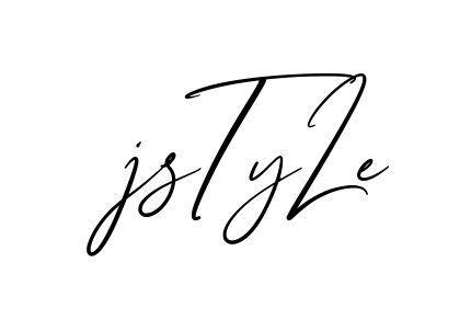 J Style creative signature style in English