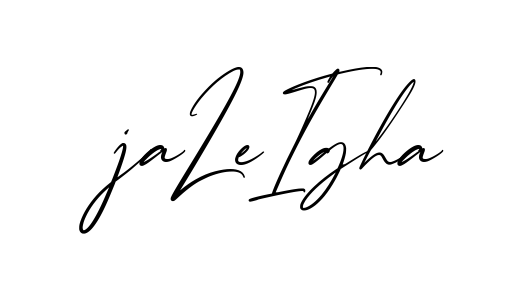 Jaleigha creative signature style in English