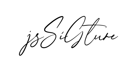 Js Signature creative signature style in English