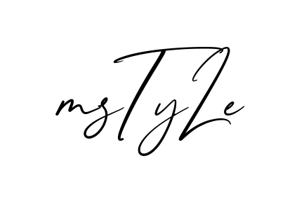 M Style creative signature style in English