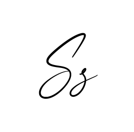 S S creative signature style in English