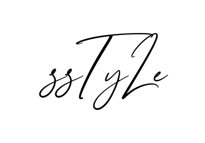 S Style creative signature style in English