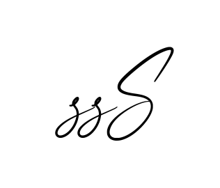 Ss S creative signature style in English