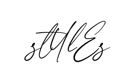 Style S creative signature style in English