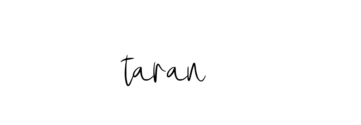 Signature of -----taran