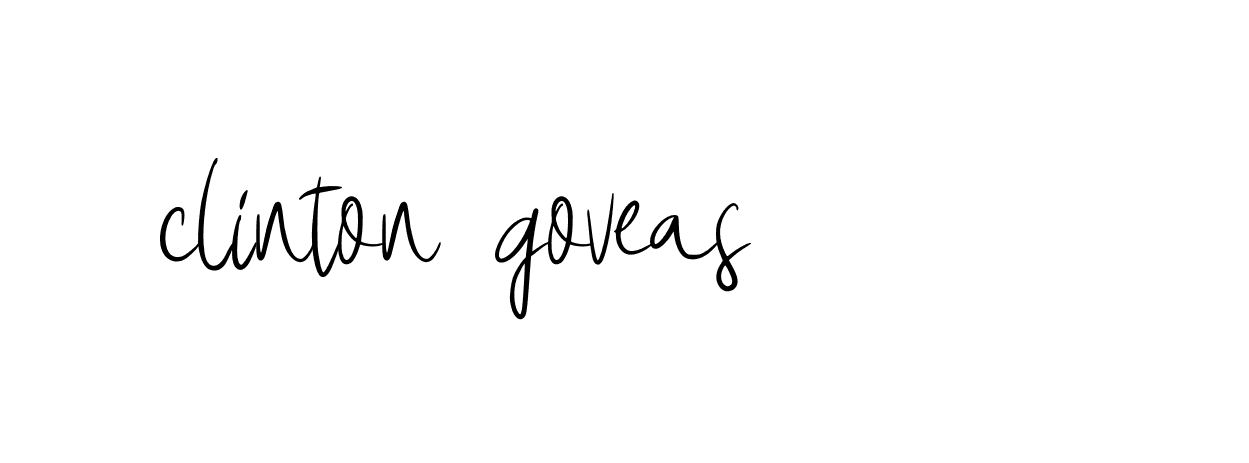 Signature of -clinton-goveas