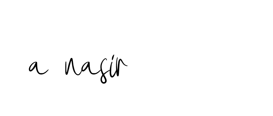 Signature of a-nasir