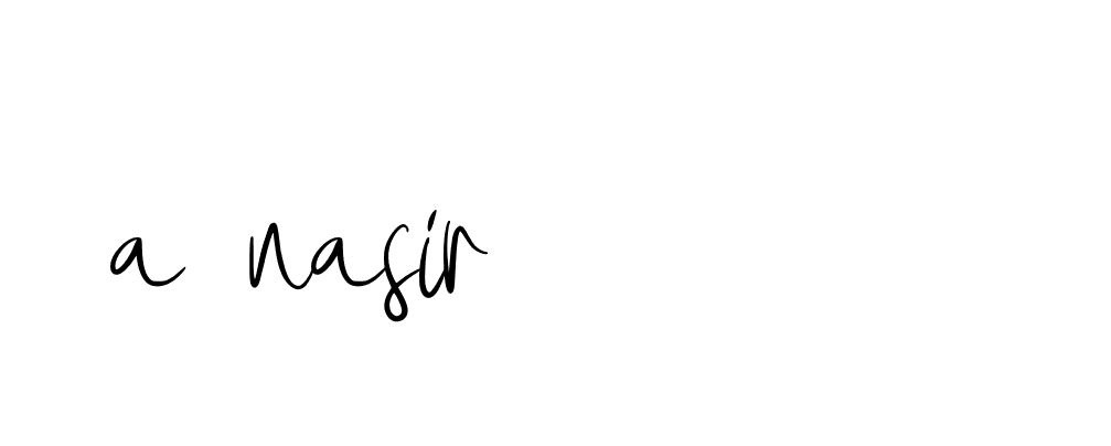 Signature of a-nasir-