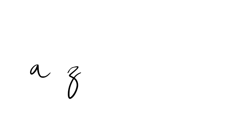 Signature of a-z