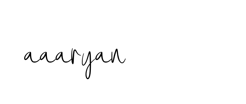 Signature of aaaryan