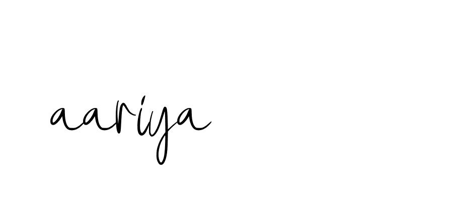 Signature of aariya