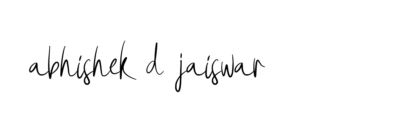 Signature of abhishek-d-jaiswar