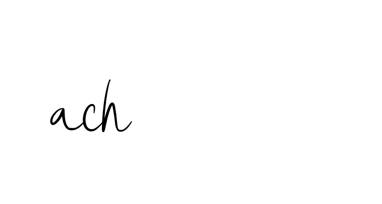 Signature of ach