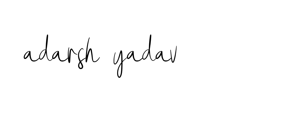 Signature of adarsh-yadav