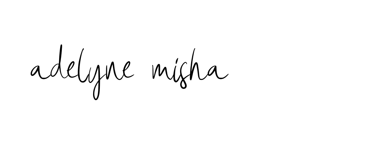 Signature of adelyne-misha