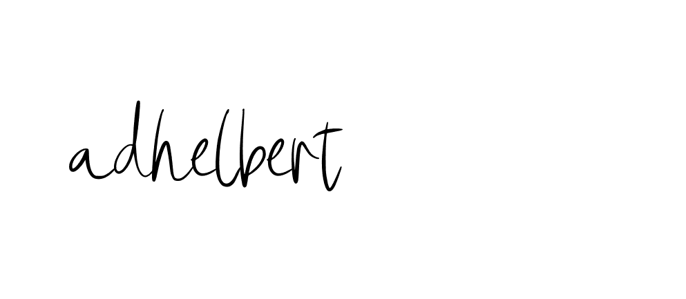 Signature of adhelbert