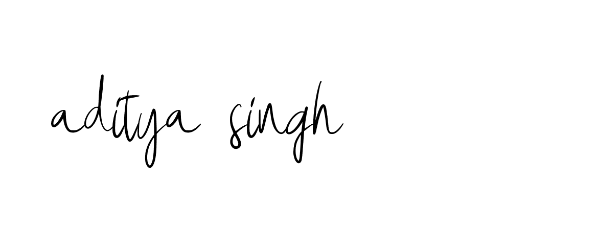 Signature of aditya-singh