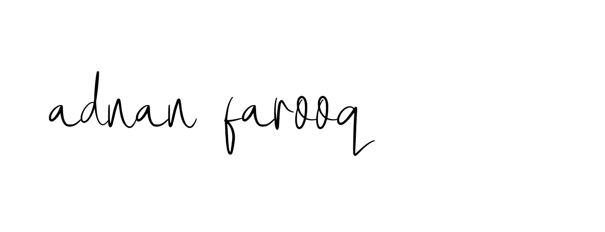 Signature of adnan-farooq