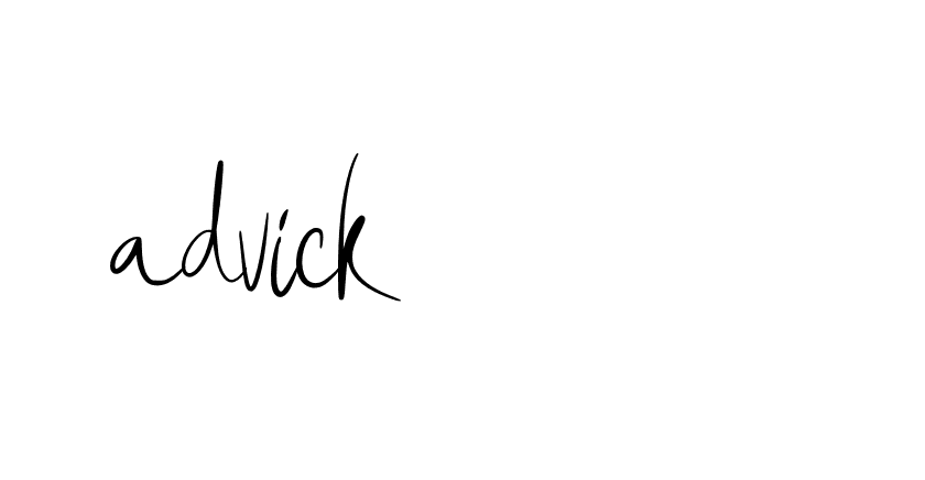 Signature of advick