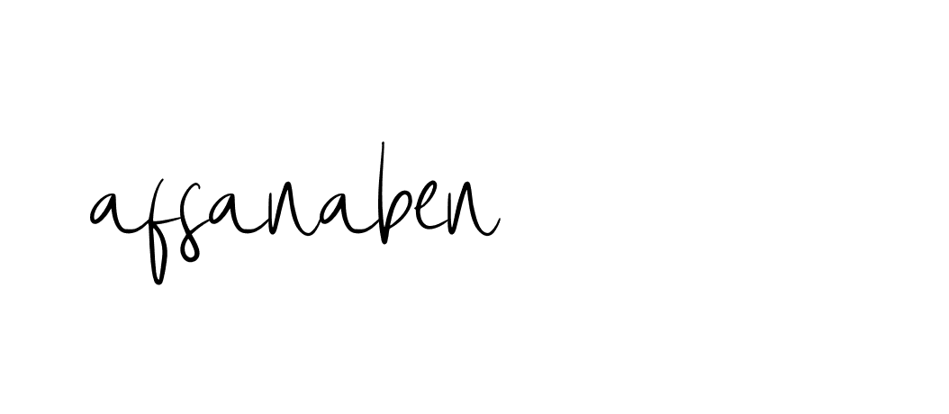 Signature of afsanaben