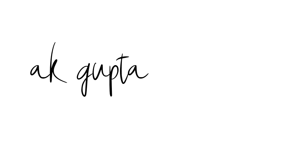 Signature of ak-gupta