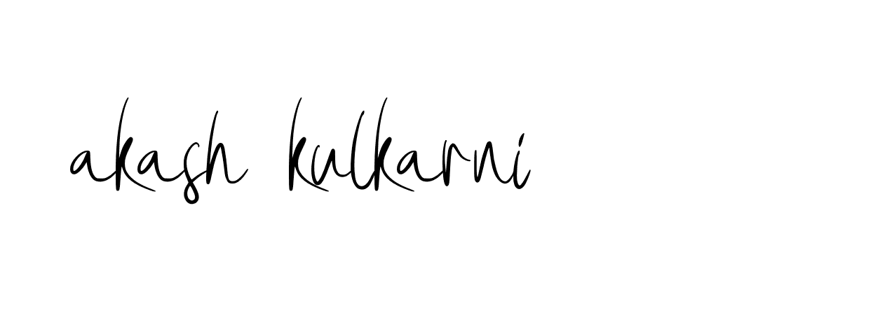 Signature of akash-kulkarni