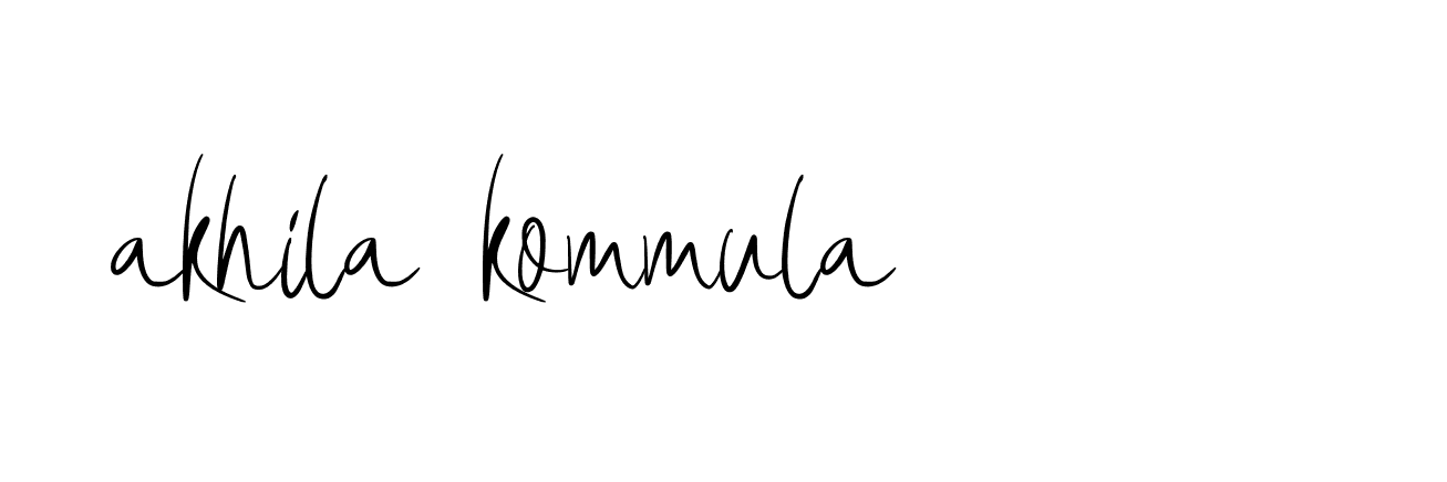 Signature of akhila-kommula