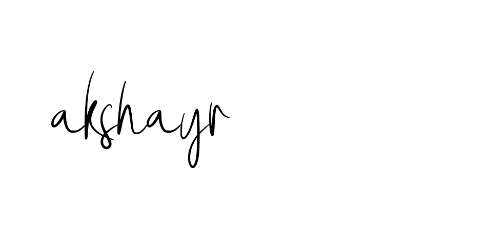 Signature of akshayr