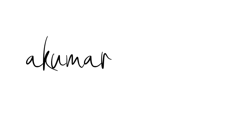 Signature of akumar