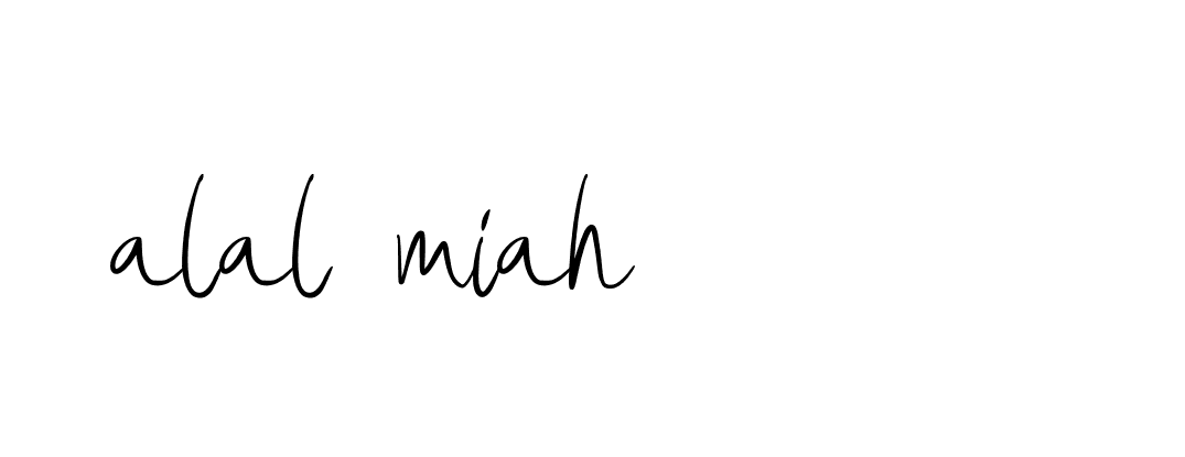 Signature of alal-miah